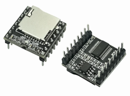 Mini MP3 DF Player Module Board MP3 Audio Voice Decode Board For Arduino Supporting TF Card U-Disk IO/Serial Port/AD DFPlayer